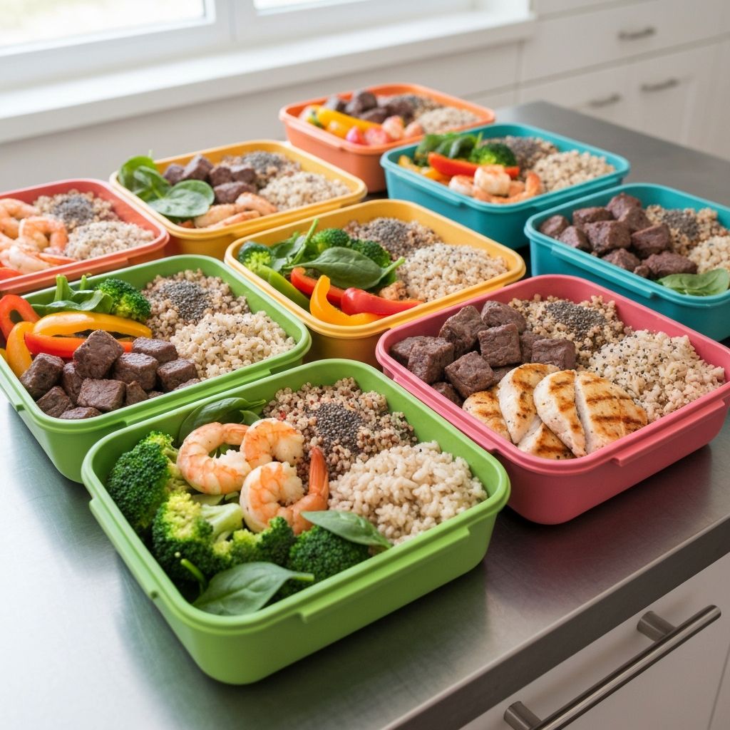 Balanced meal structure